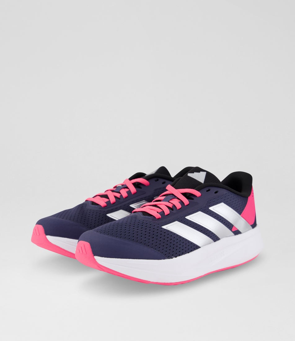 Duramo Youth Navy Silver Fabric Sneakers