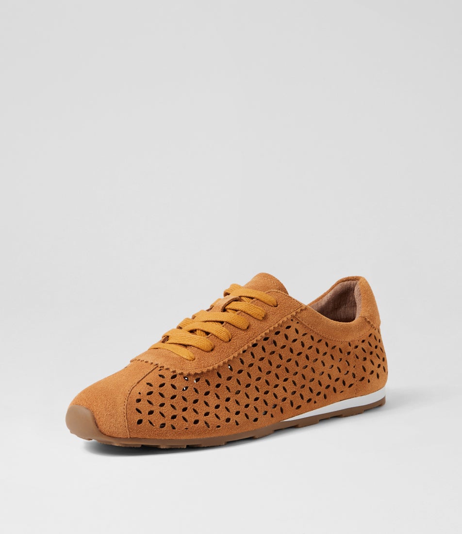 Moque Tan Suede Sneakers Moque Tan Suede Sneakers