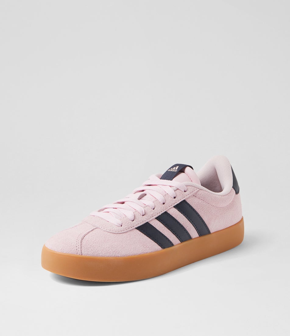 Vl Court 3 W Clear Pink Legend Ink Fabric Sneakers
