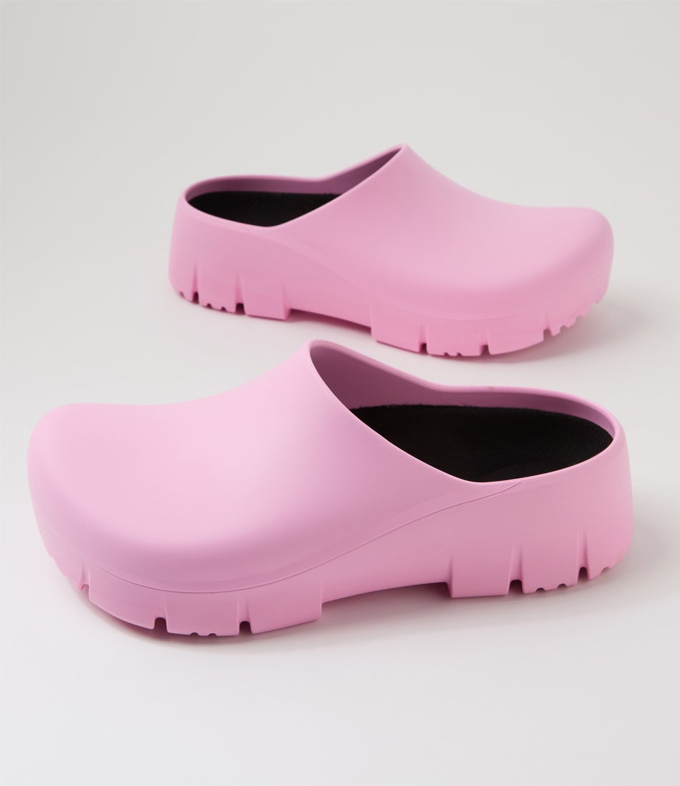 Super Birki 2 Fondant Pink Polyurethane Flat Shoes