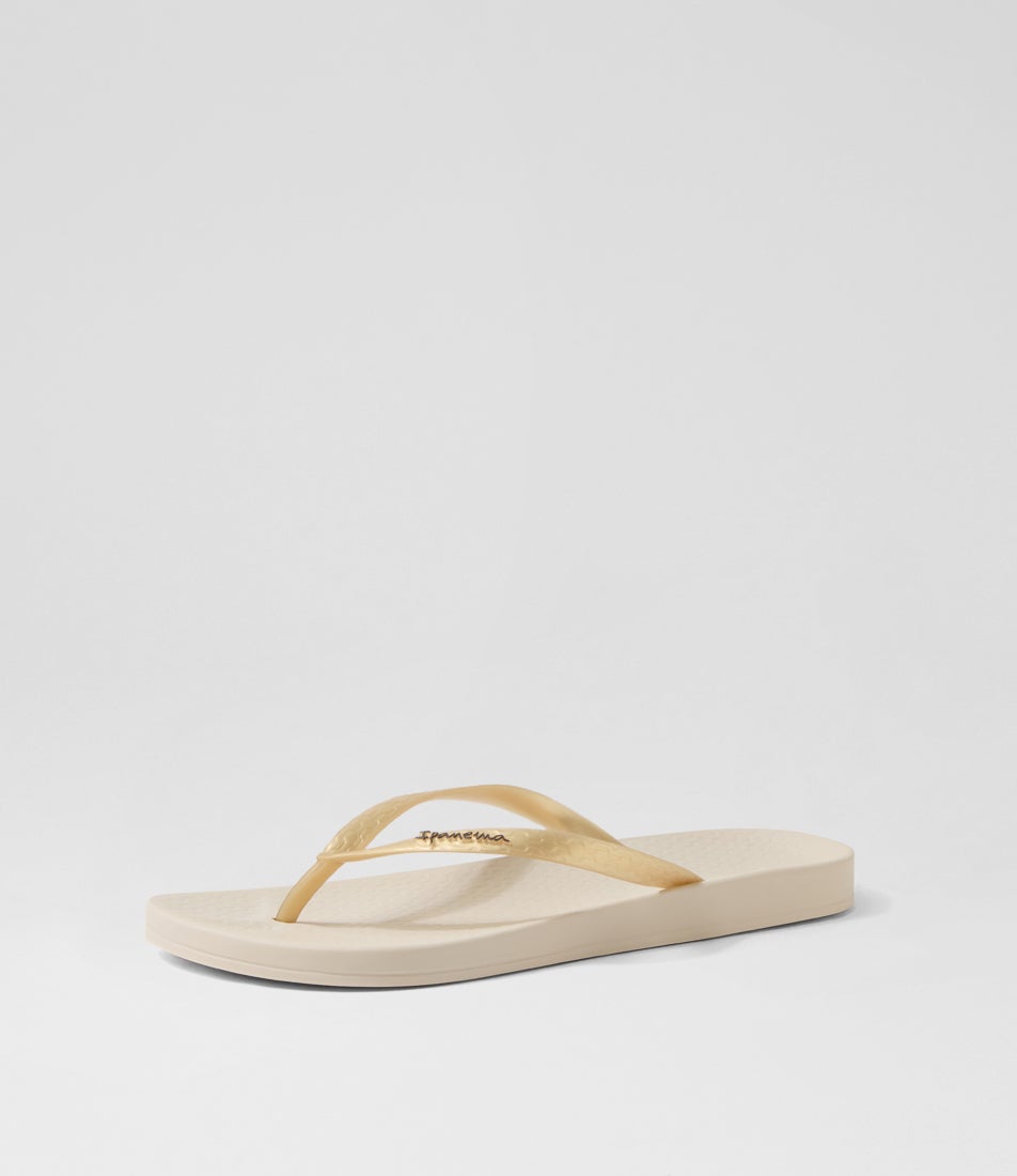 Anatomica Fem Beige Thongs