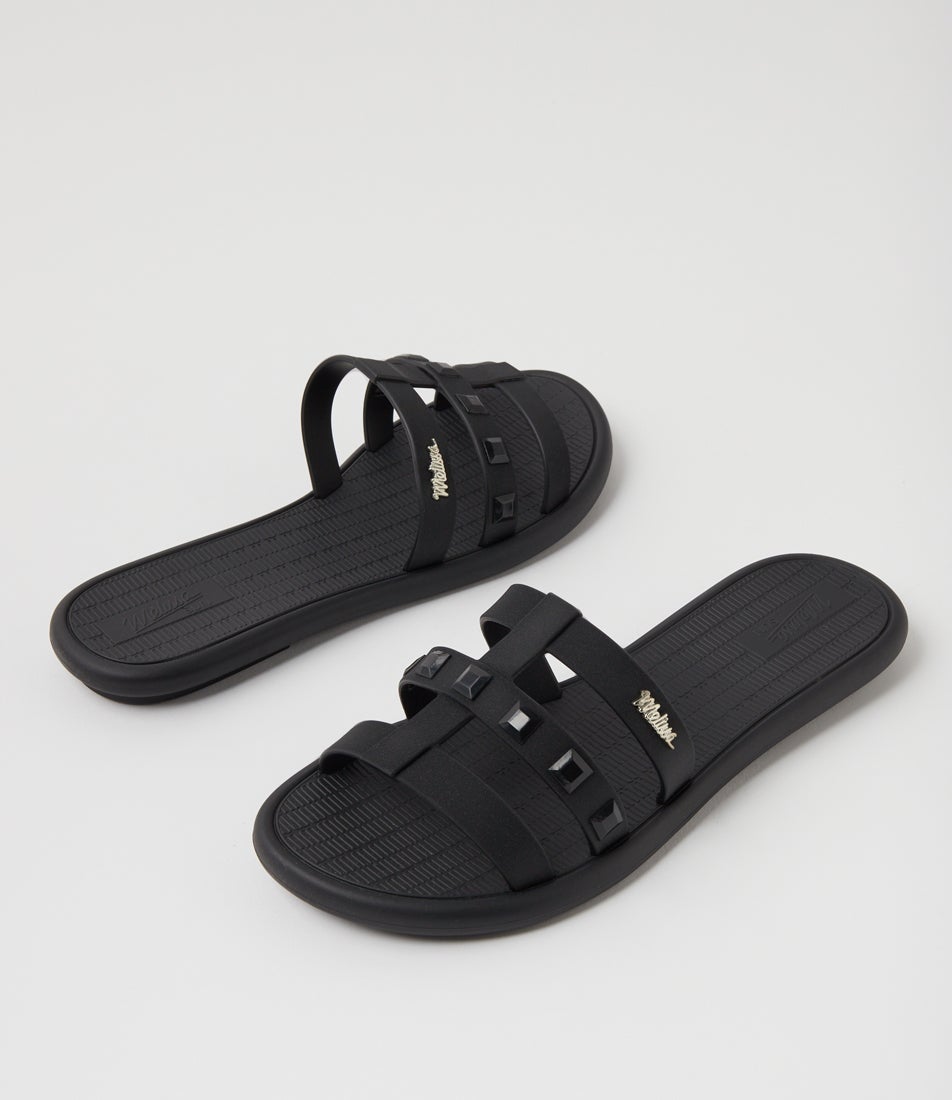 Melissa Sun Atlantis Ad My Black Pvc Slides
