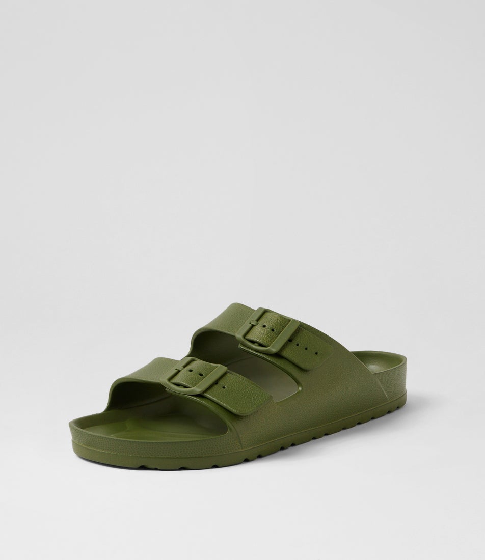 Poolside L Khaki Eva Sandals