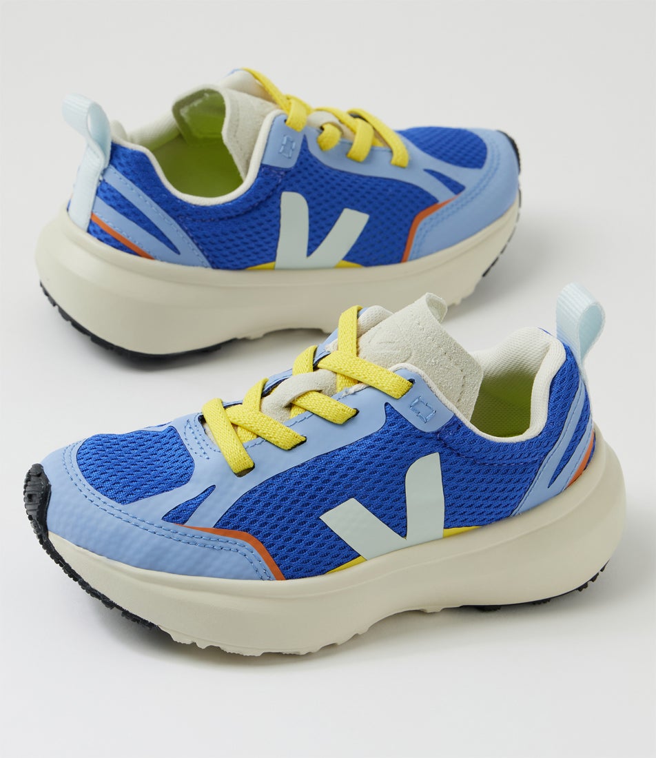 Small Canary Light Junior Paros Ice Olympe Fabric Sneakers