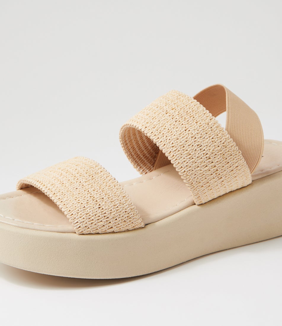 Arman Natural Fabric Sandals