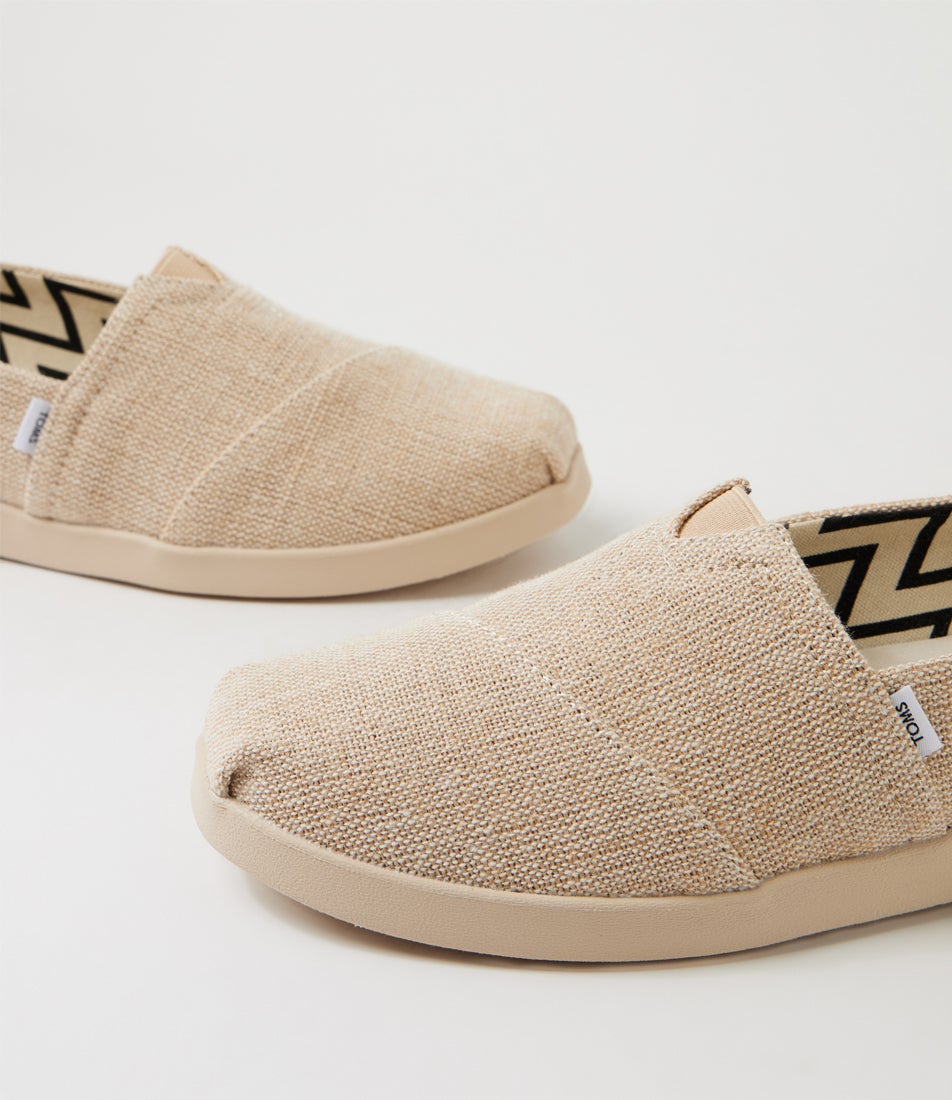 Alpargata Plus Natural Canvas Flat Shoes