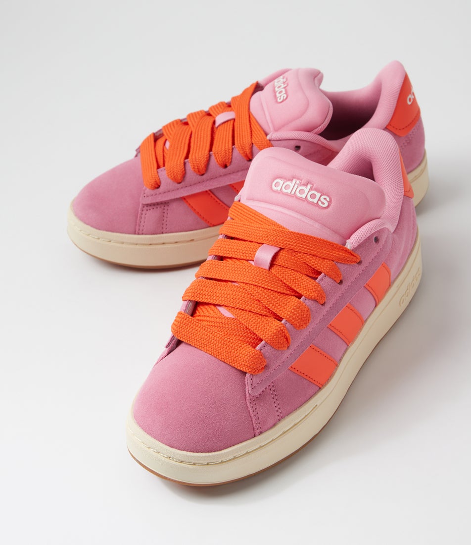 Grand Court Alpha 00s W Bliss Pink Semi Impact Orange Fabric Sneakers