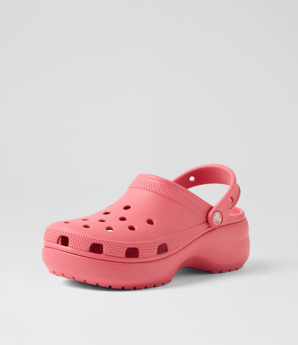 Classic Platform W Hot Blush Croslite Sandals