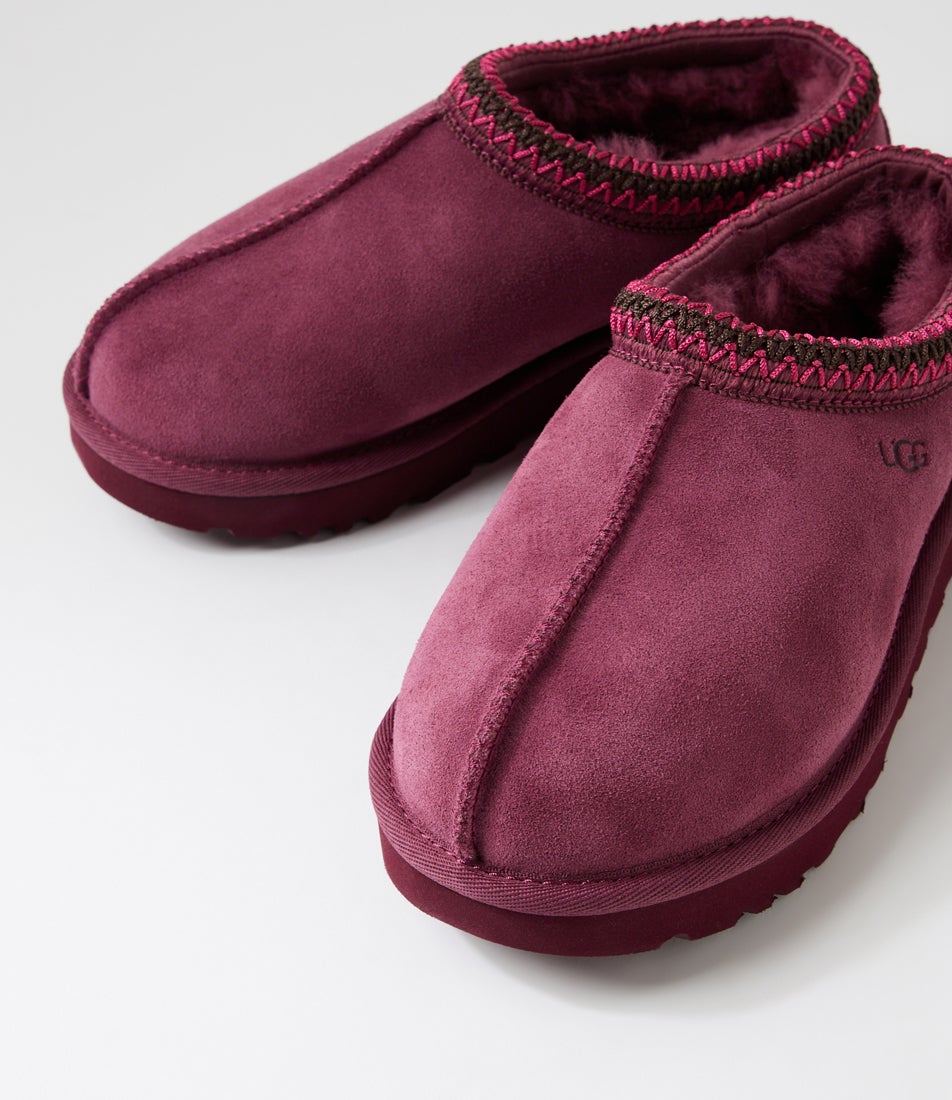 Tasman 2 W Burnt Magenta Suede Slippers Tasman 2 W Burnt Magenta Suede Slippers