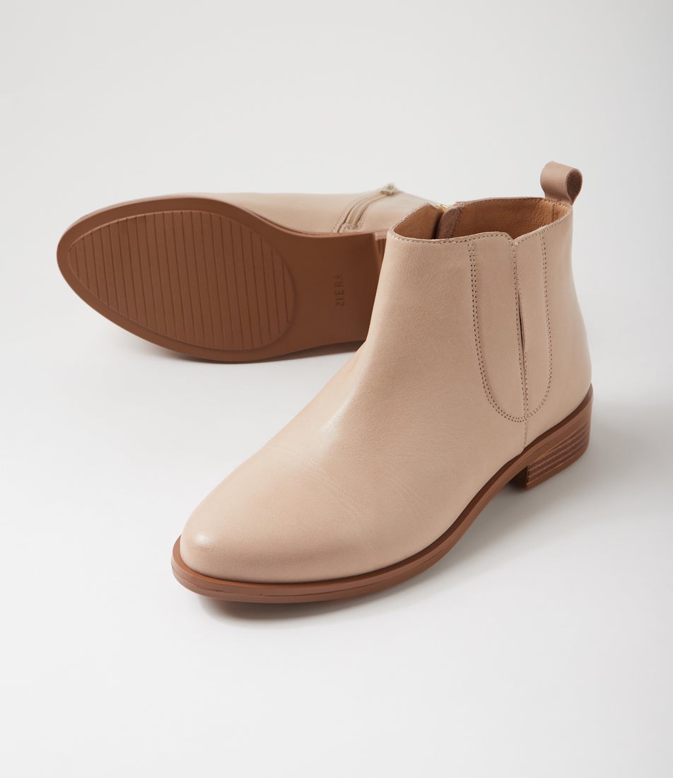 Sayeko Xf Almond Leather Chelsea Boots