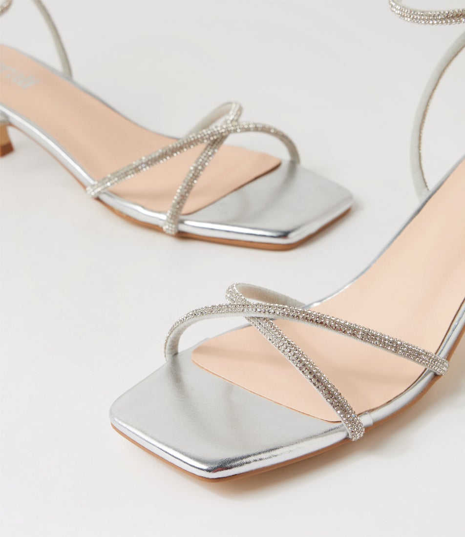 Ally Silver Sandals