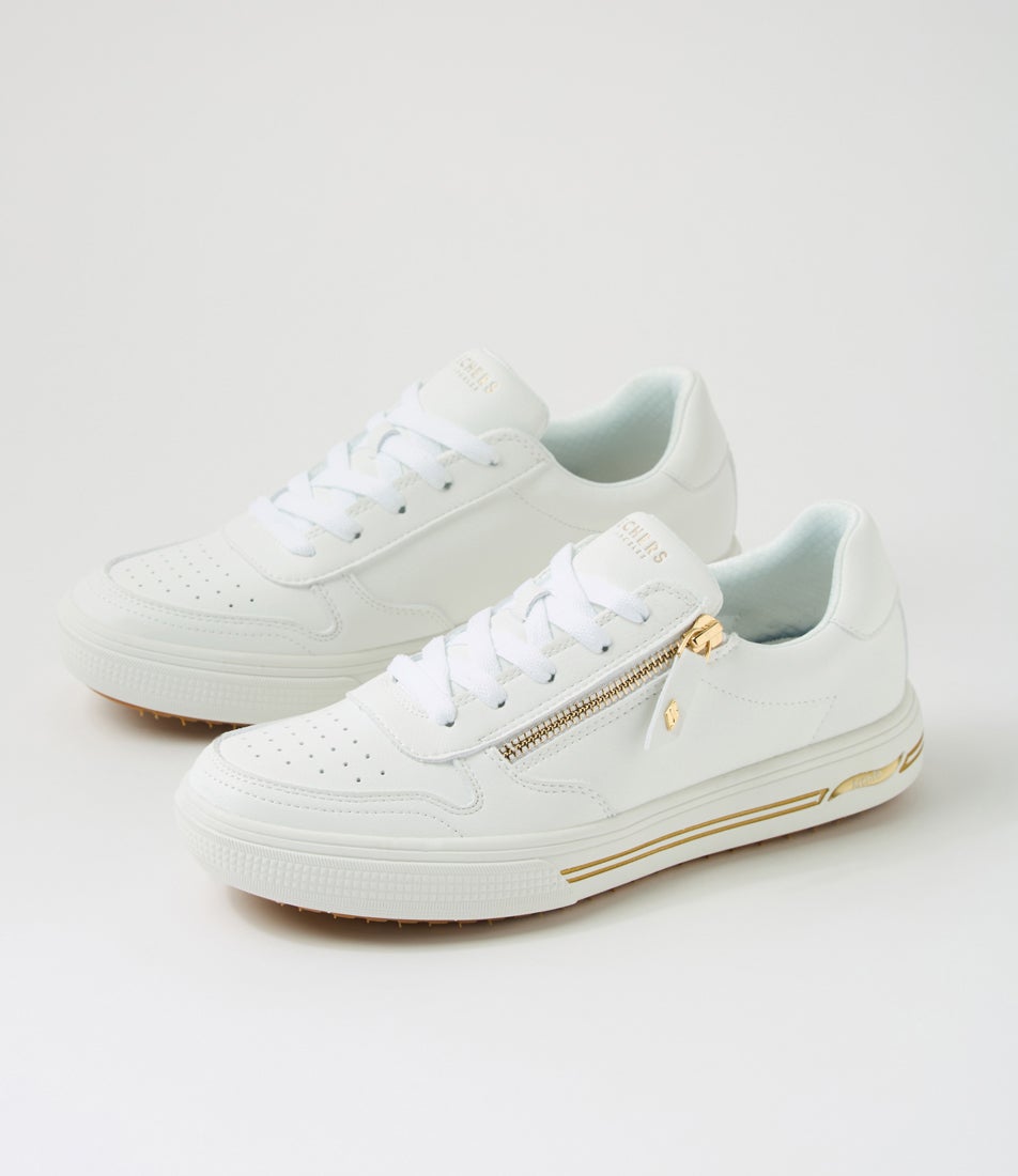 Arch Fit Arcade Strolln White Sneakers Arch Fit Arcade Strolln White Sneakers