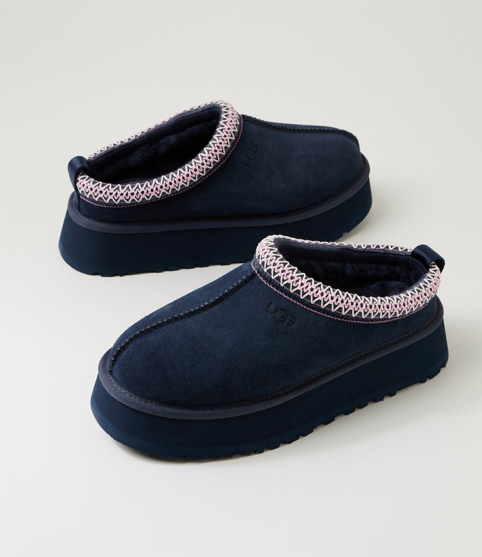 Tazz 2 Dark Indigo Suede Slippers Tazz 2 Dark Indigo Suede Slippers