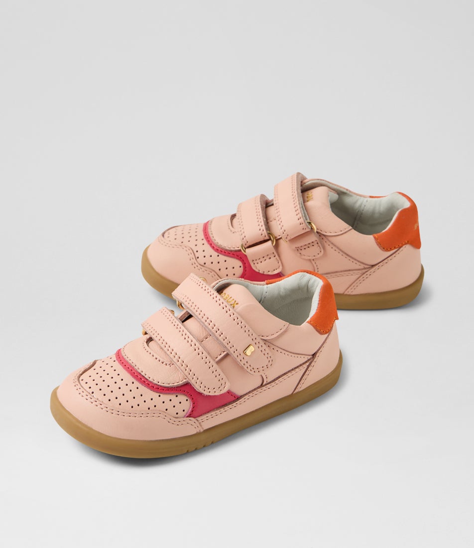 Iw Hunter Toddler Cameo Rose Nasturtium Leather Flat Shoes