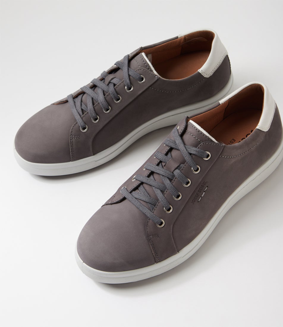 Maddox 05 Grau Kombi Nubuck Sneakers