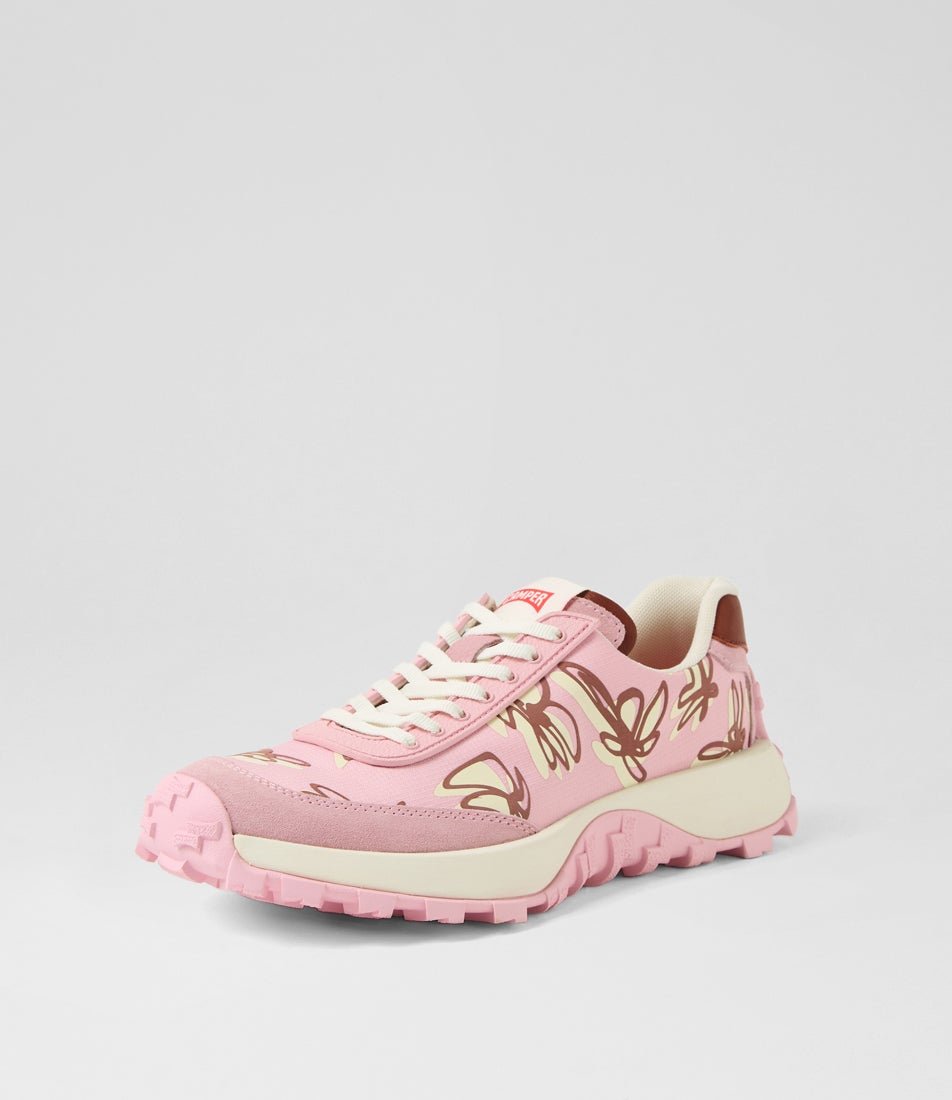 Camisole Pink Flowers Fabric Sneakers