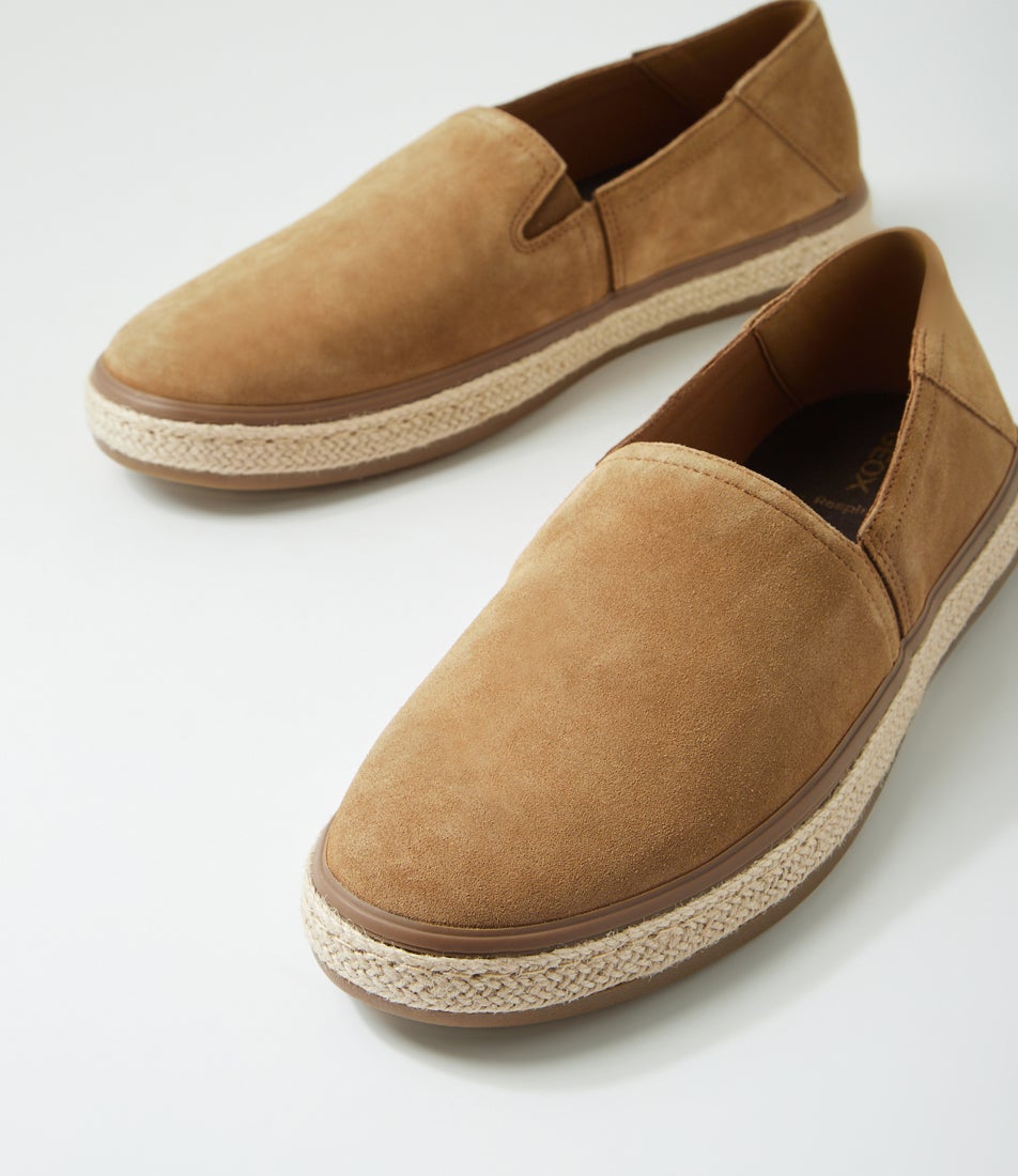 U Pantelleria A Toffee Suede Espadrilles