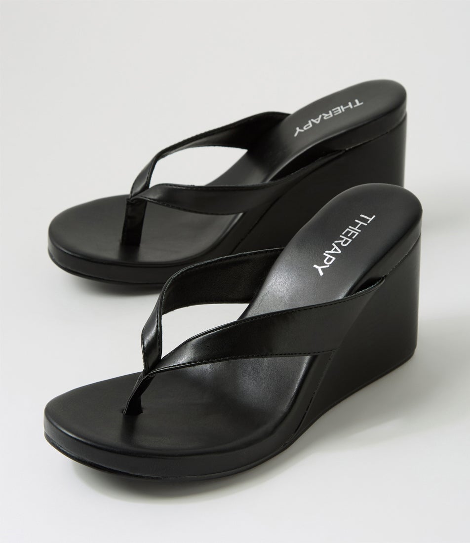 Ren Black Sandals