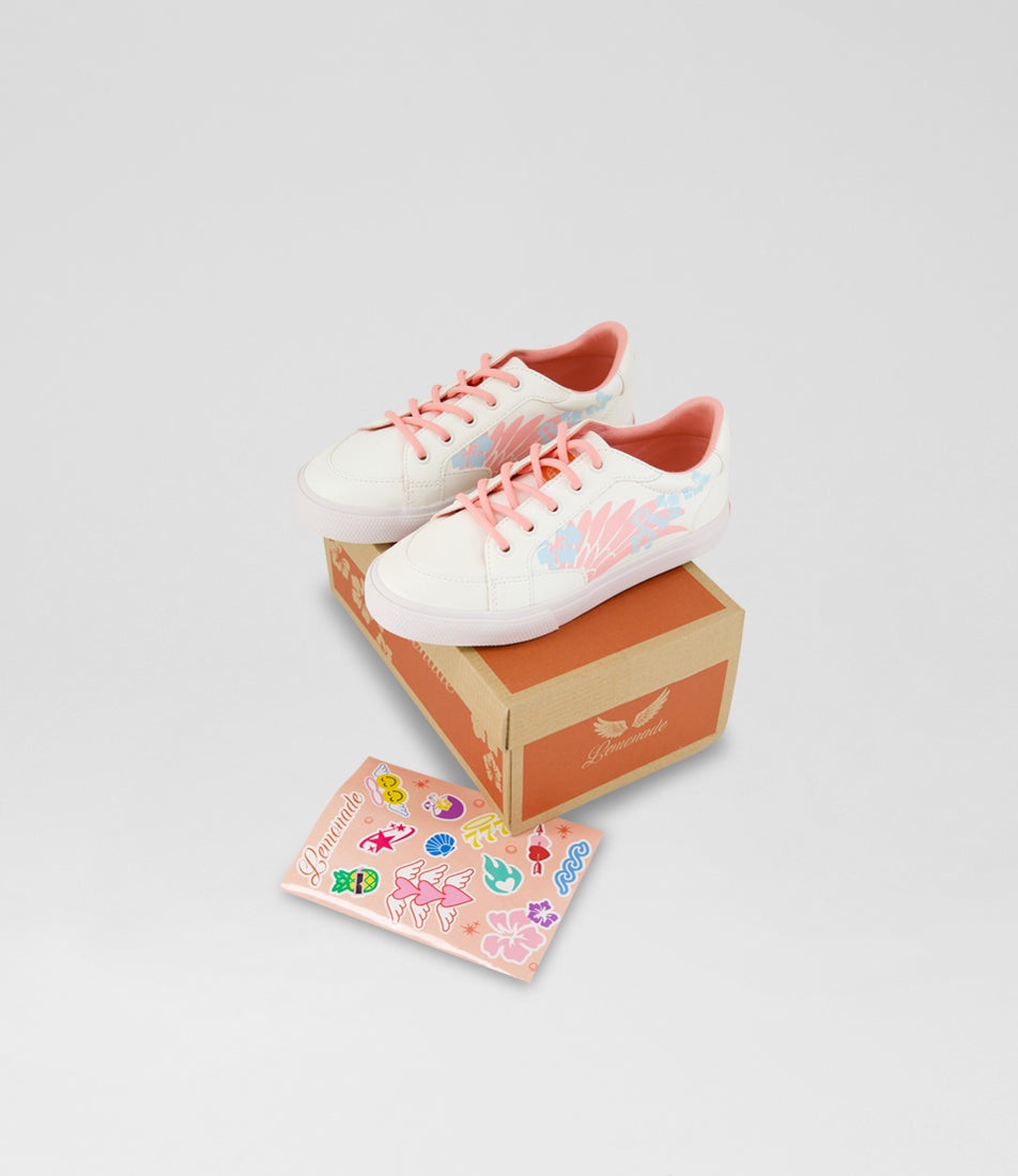 Coast Tropical Angel Toddler Frost Pu Sneakers
