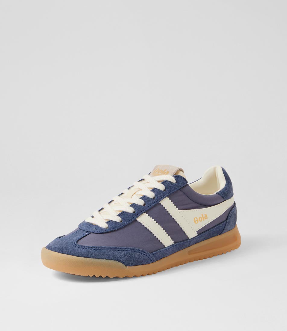 Firefly W Moonlight Off White Suede Nylon Sneakers