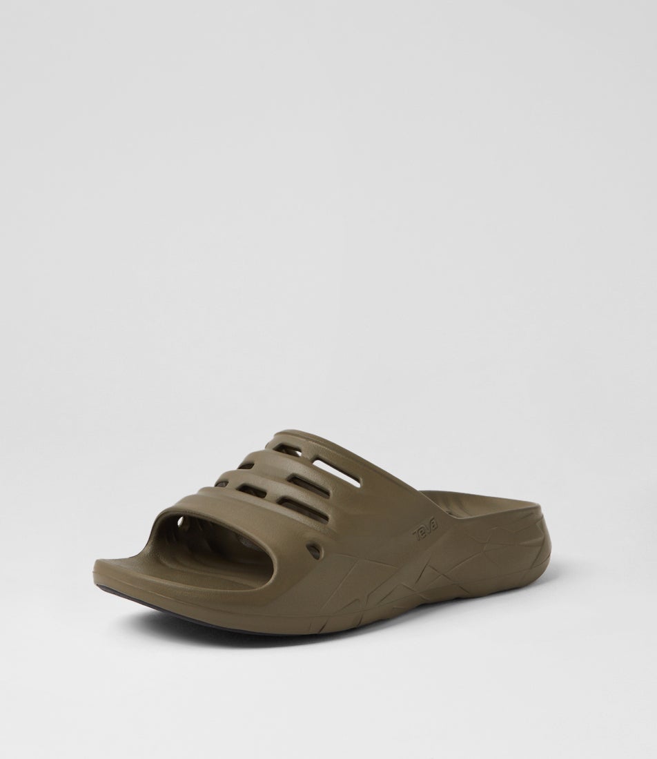 M Apretrail Dark Olive Slides