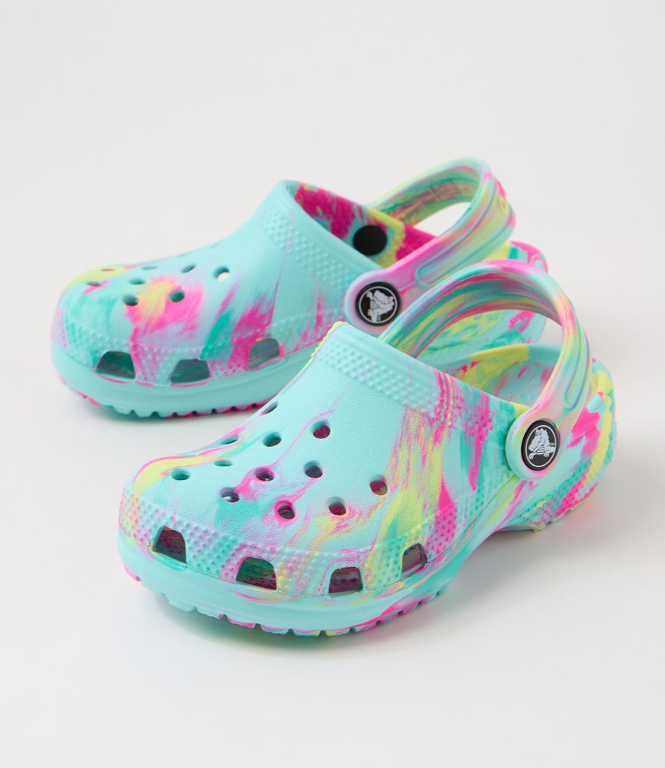 Toddler Aquamarine Multi Croslite Sandals