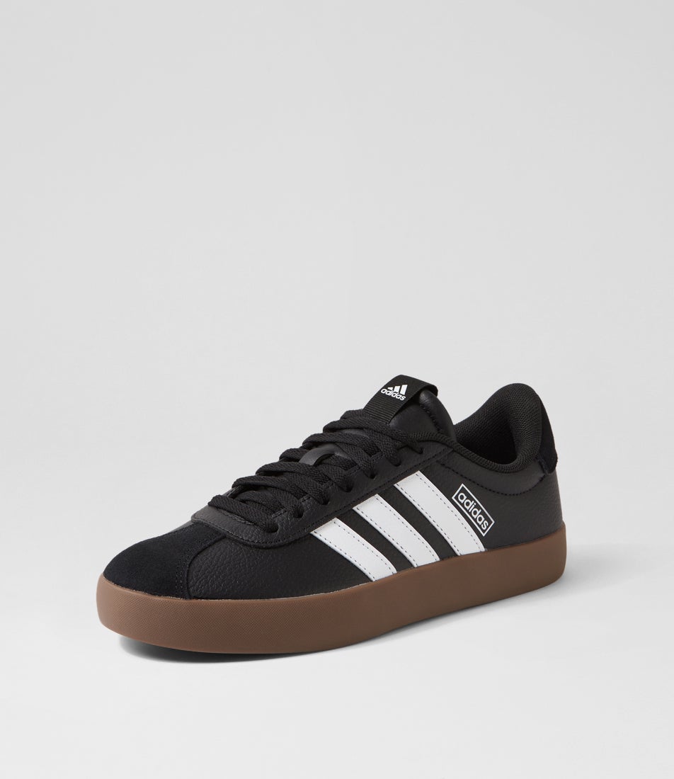 Vl Court 3 W Black White Gum Sneakers Vl Court 3 W Black White Gum Sneakers