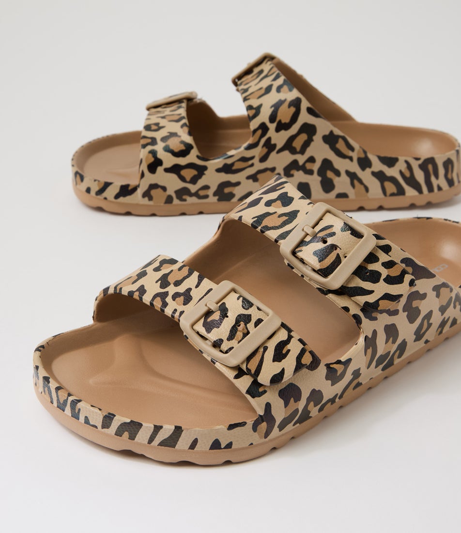 Poolside S Leopard Eva Sandals