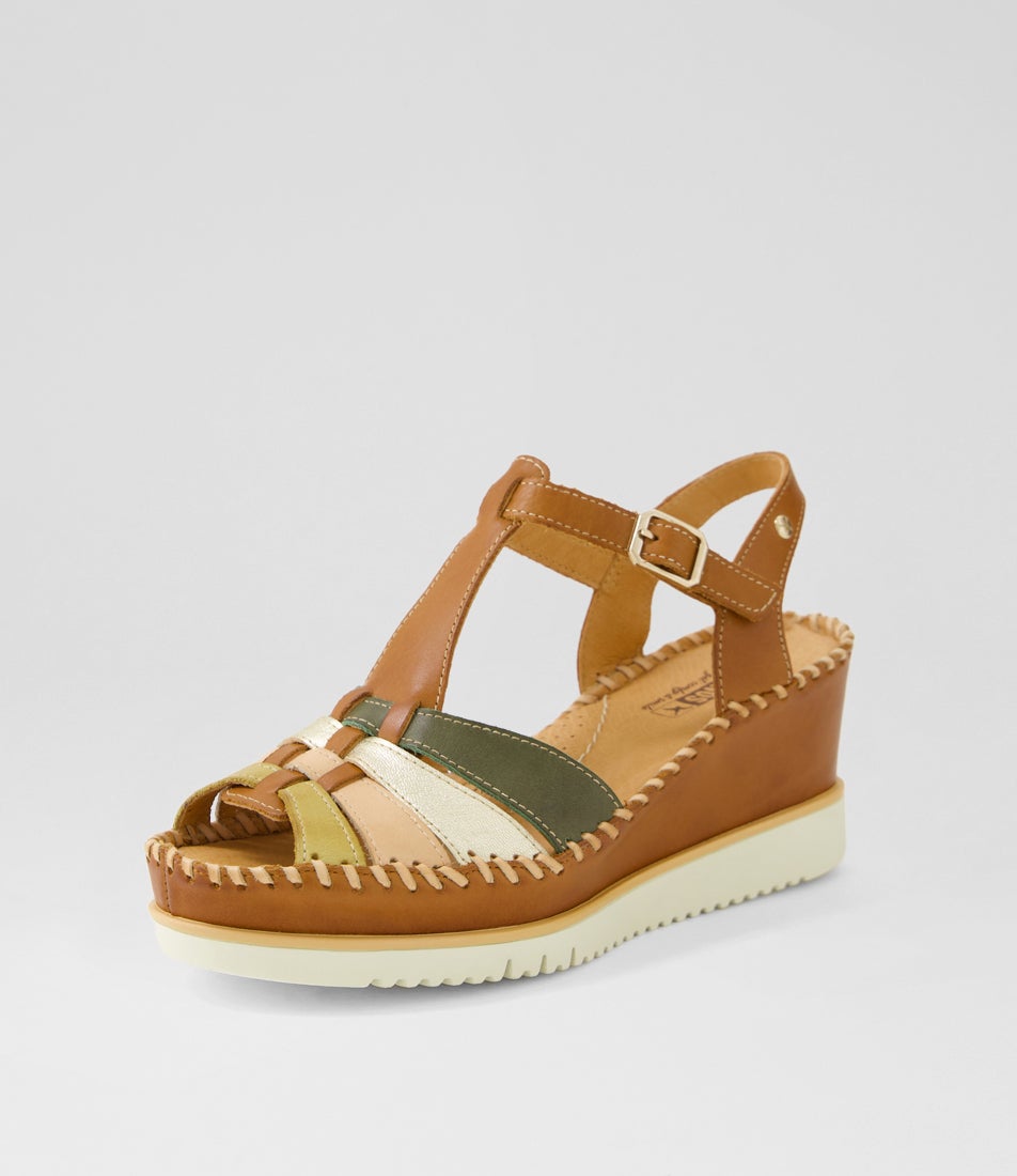 Aguadulce 36 Brandy Leather Wedges