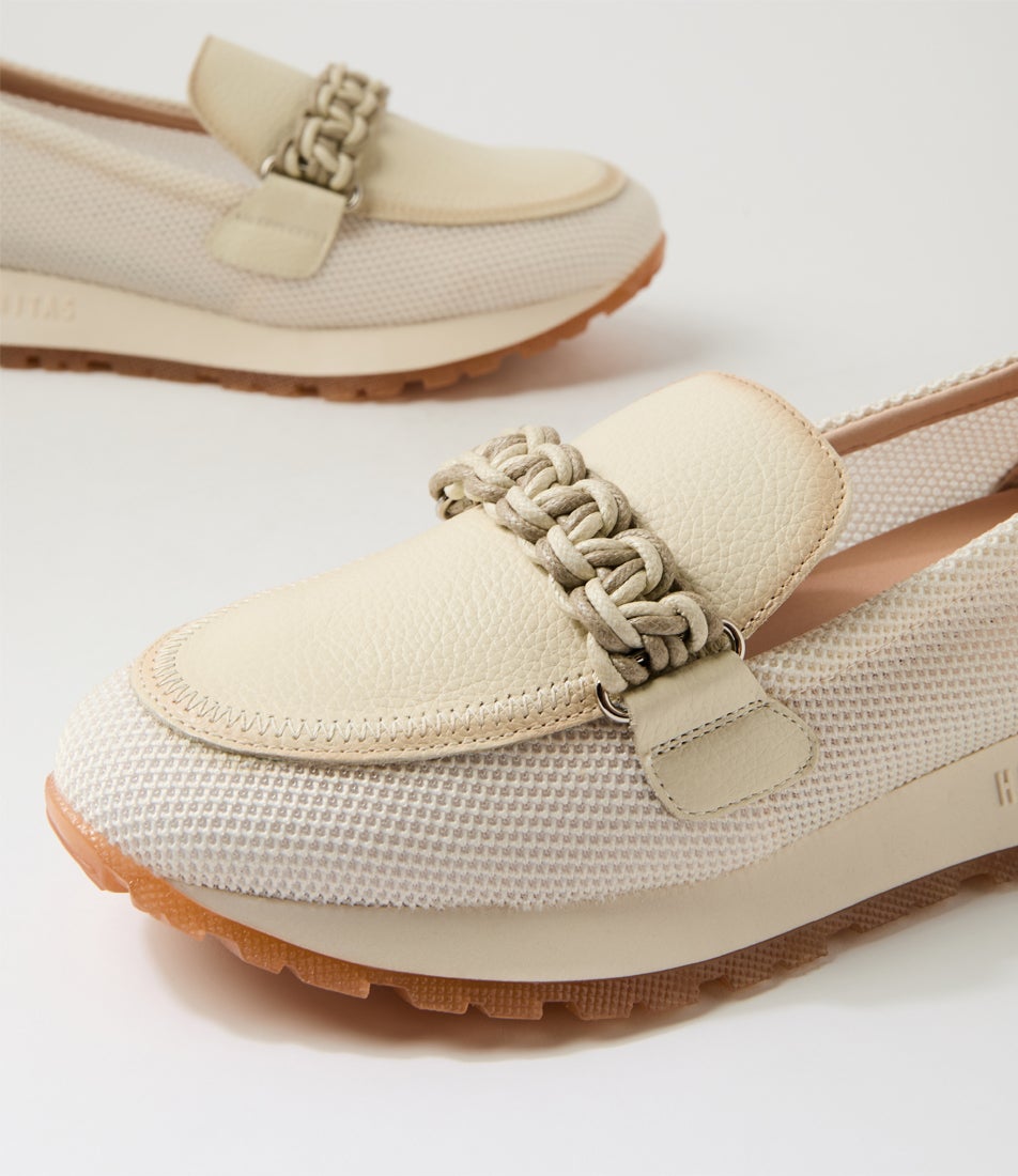 Kansas 48 Latte Leather Loafers