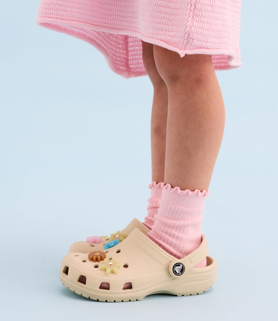 Classic Clog Junior Bone Croslite Sandals