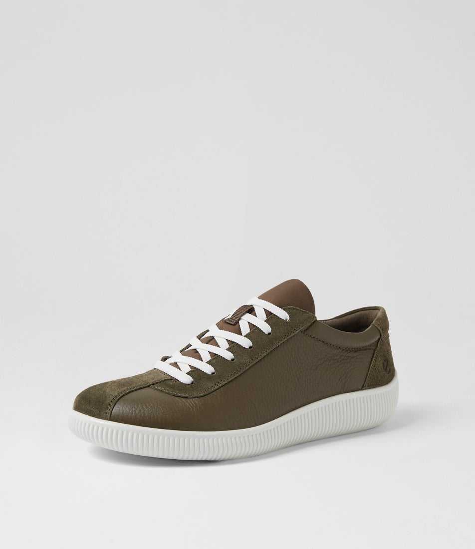 Soft Zero M Tarmac Leather Sneakers