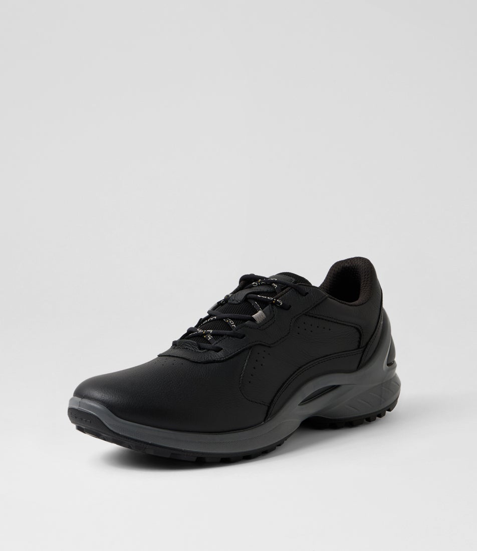 Biom Energi M Black Leather Sneakers