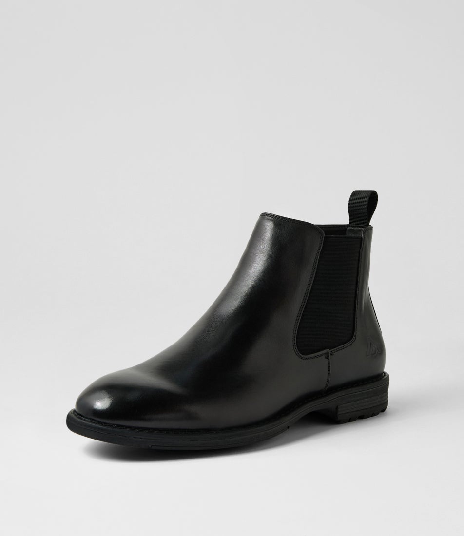 Braga Black Leather Chelsea Boots Braga Black Leather Chelsea Boots