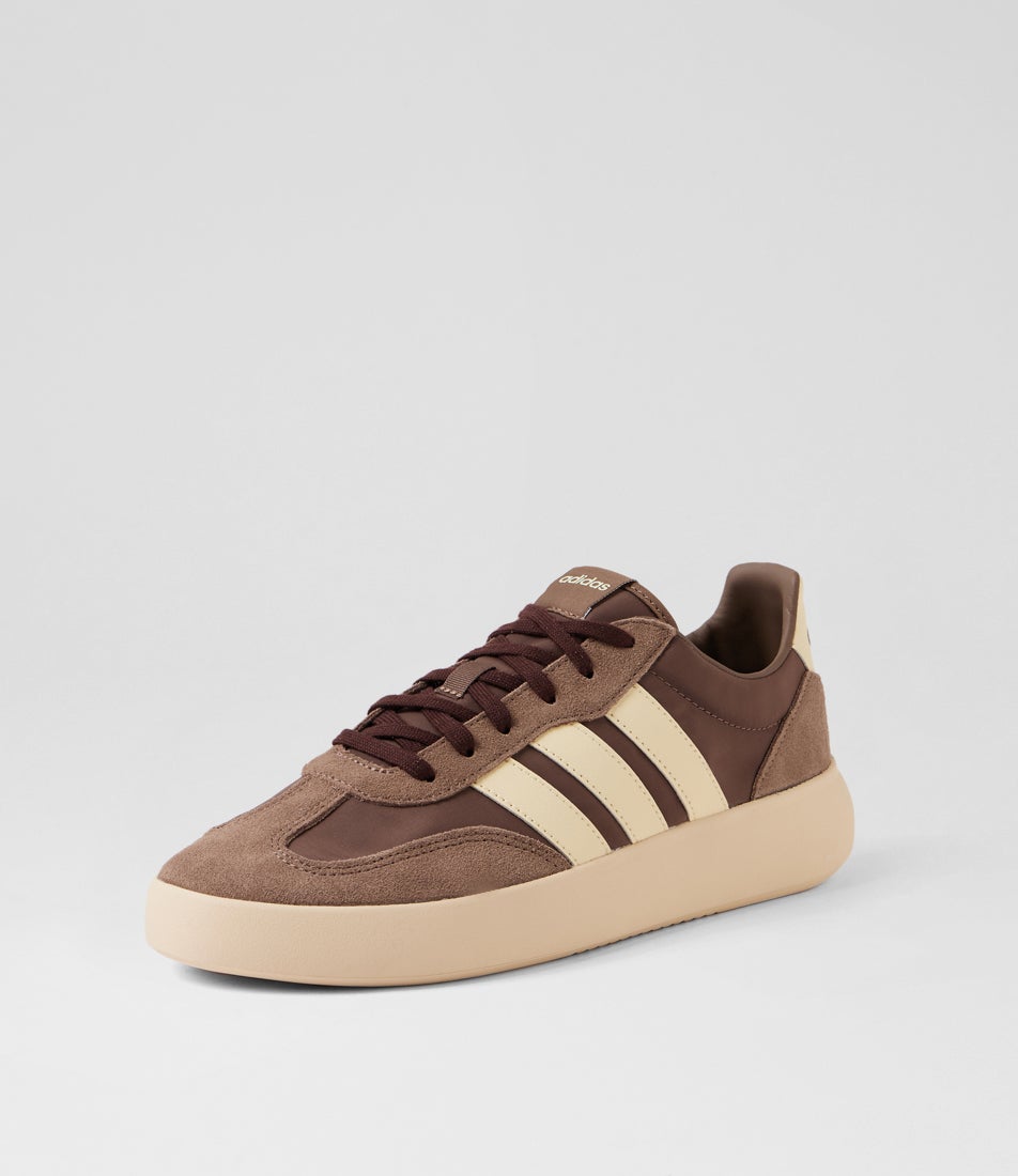 Barreda Decode M Earth Strata Warm Vanilla Fabric Sneakers