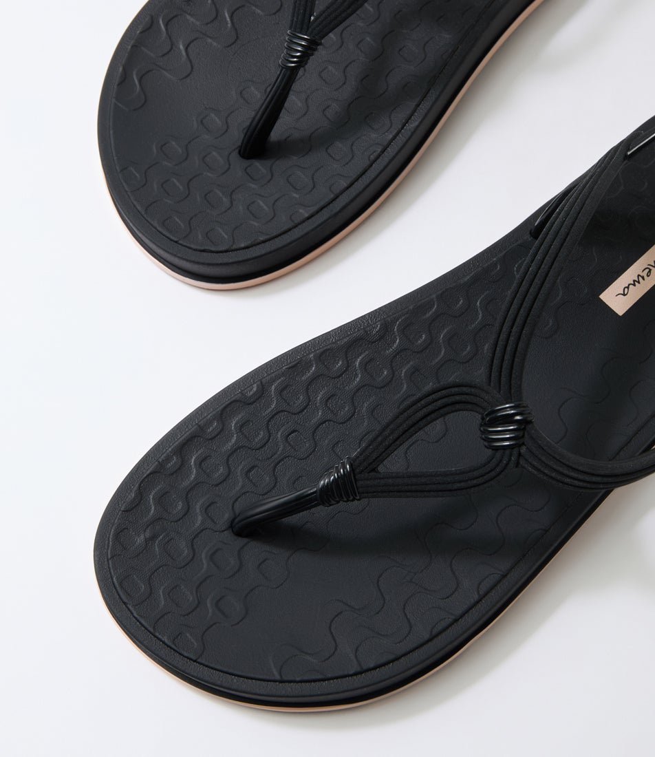 Drip Sandalia Black Beige Sandals