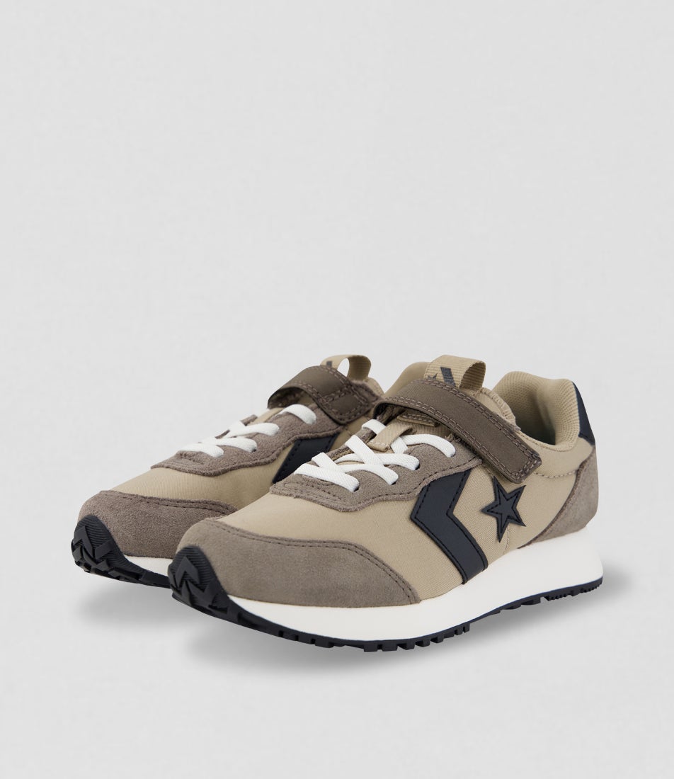 Omega Trainer Easy On Junior Vintage Cargo Truffle Suede Sneakers