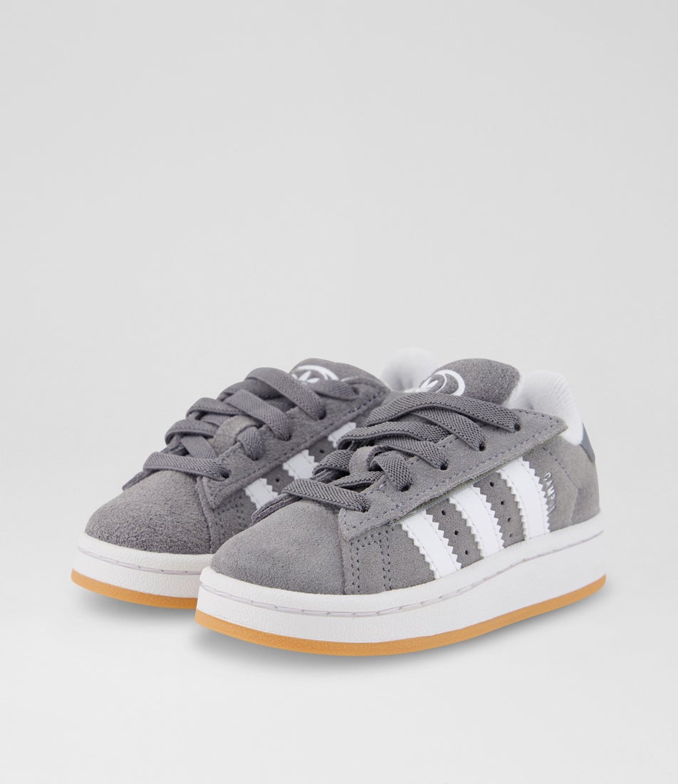 Campus 00 Toddler Grey Suede Sneakers