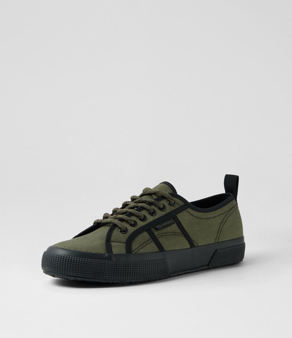 2750 Og Green Sherwood Black Canvas Sneakers 2750 Og Green Sherwood Black Canvas Sneakers