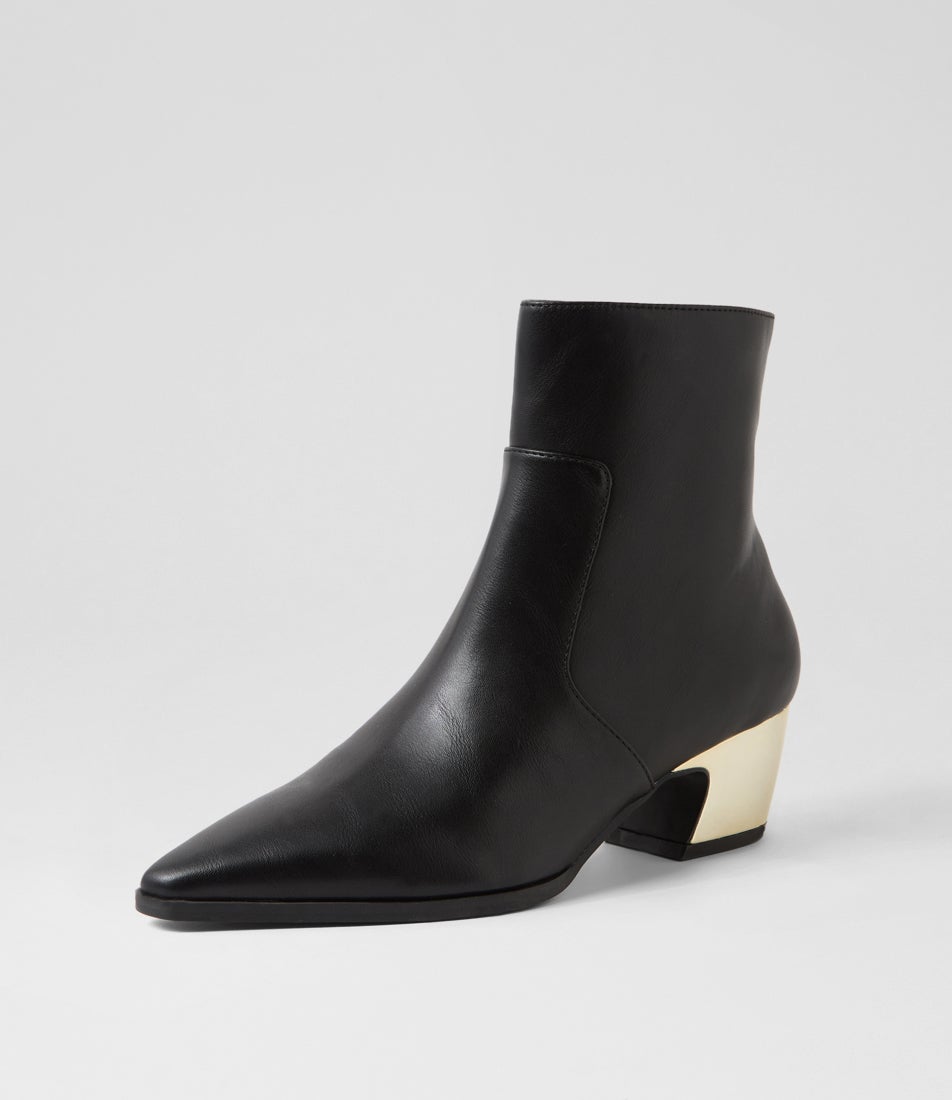 Pistoni Black Ankle Boots Pistoni Black Ankle Boots