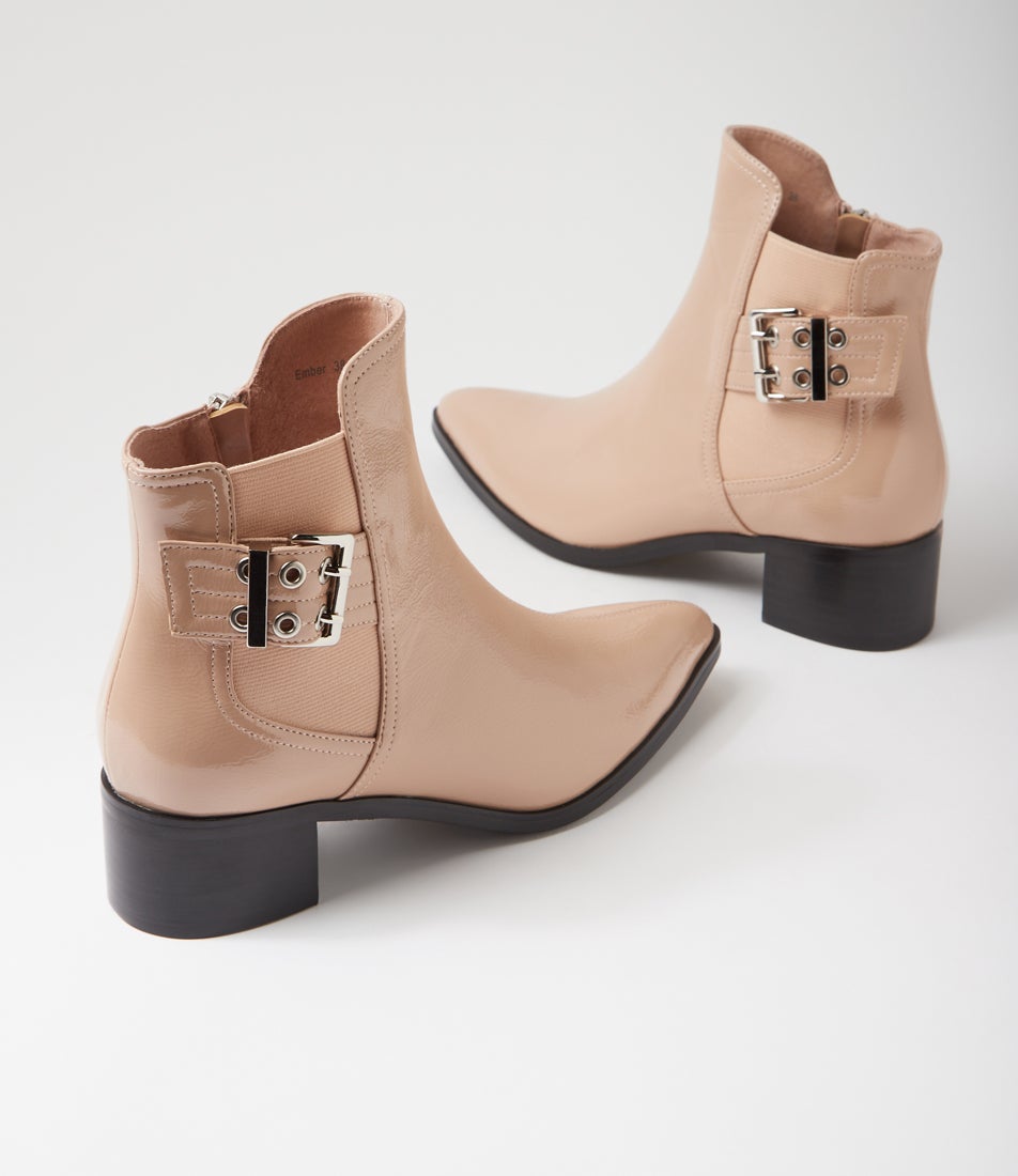 Ember Beige Chelsea Boots