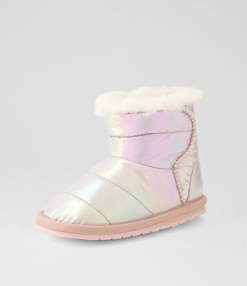 Toddle Briggs Infant Iridescent Ankle Boots