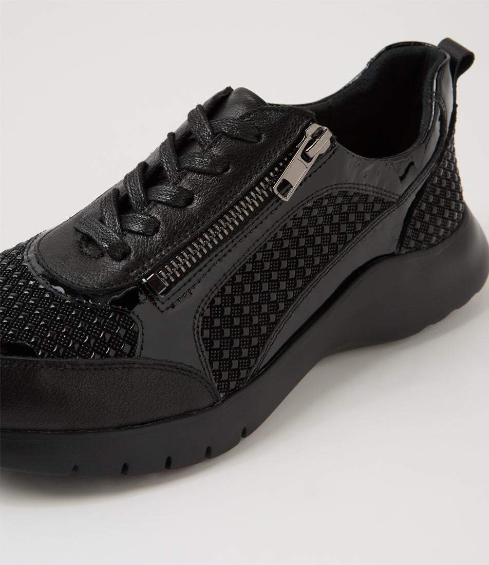 Parlay Xw Black Check Multi Sneakers