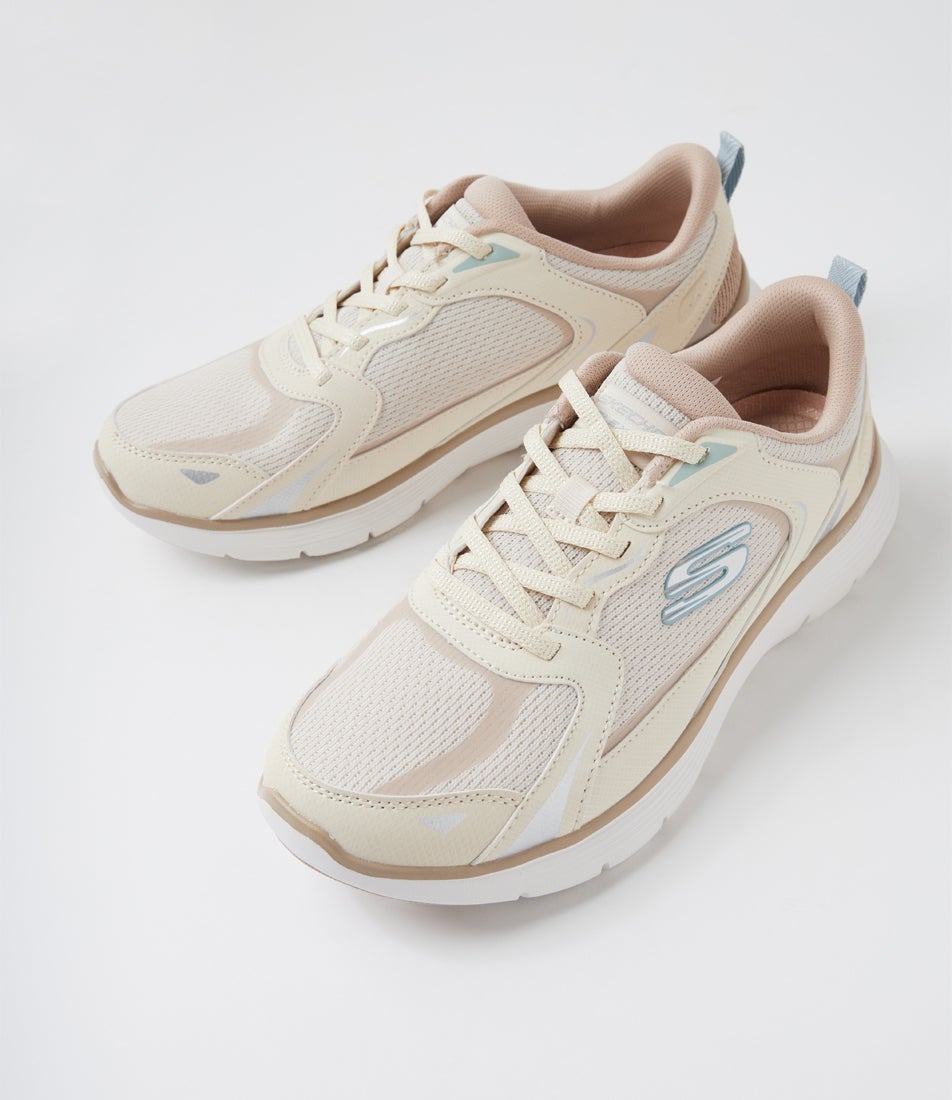 Flex Appeal 5 Natural Mesh Sneakers