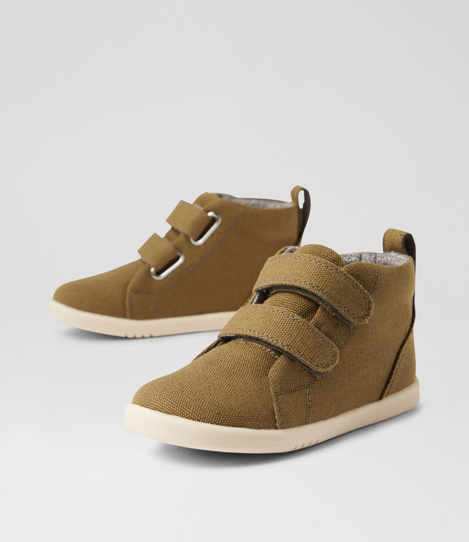 Iw Grass Court High Toddler Sea Kelp Canvas Ankle Boots