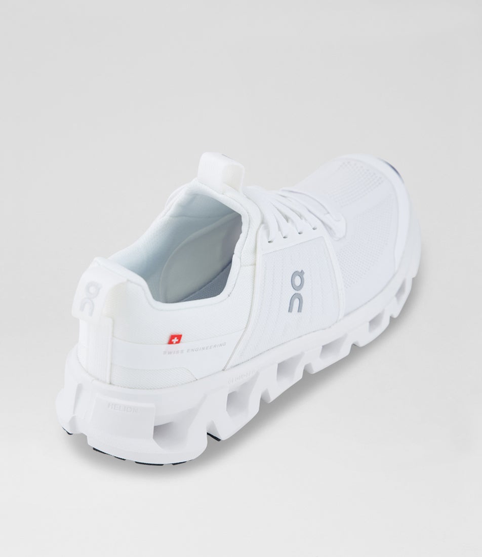 Cloud Swift Youth All White Fabric Sneakers