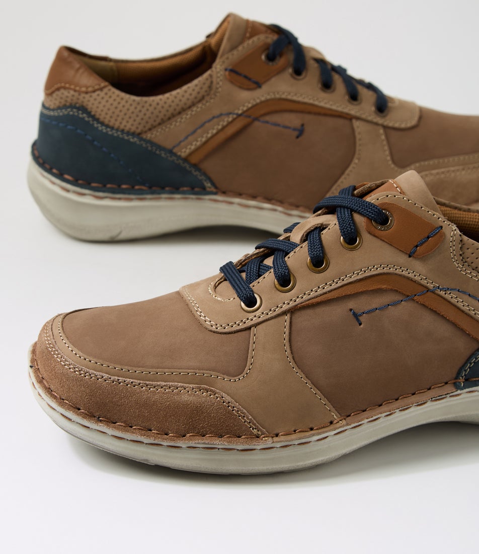 New Anvers 10 Brasil Multi Nubuck Lace Up Flats