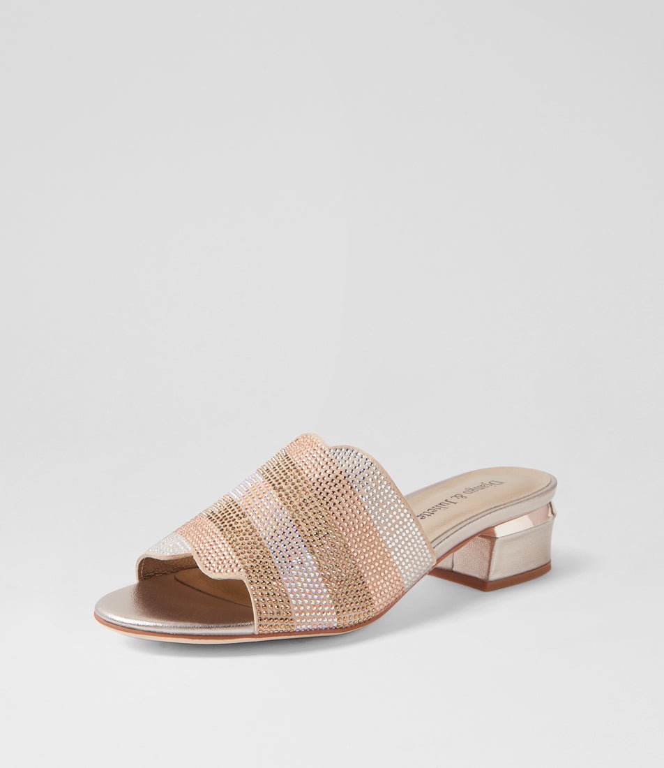 Tonda Champagne Multi Sandals