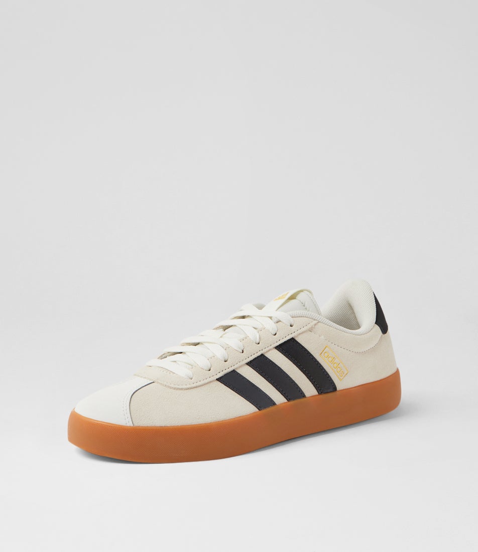 Vl Court 3.0 W Off White Grey Six Gold Met Sneakers