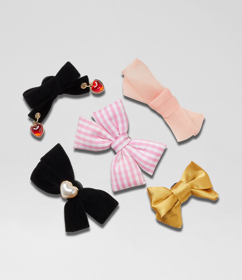 Os Mixed Bow Multi Jibbitz